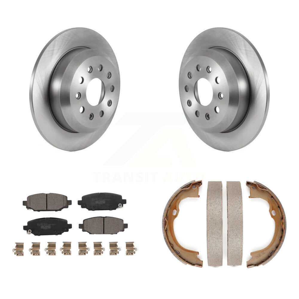 Transit Auto K8T-105511 Disc Brake Kit for 2018-2020 Jeep Wrangler - Rear product image