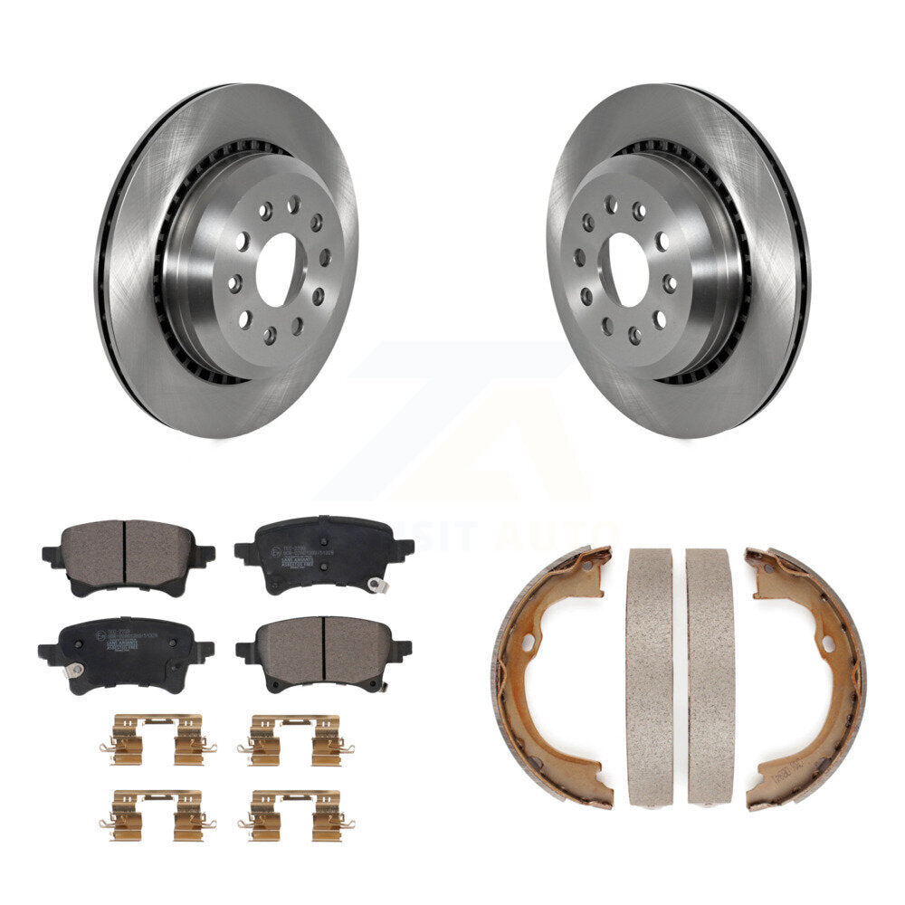 Transit Auto K8T-105512 Disc Brake Kit for 2020-2022 Jeep Wrangler, Jeep Gladiator - Rear product image