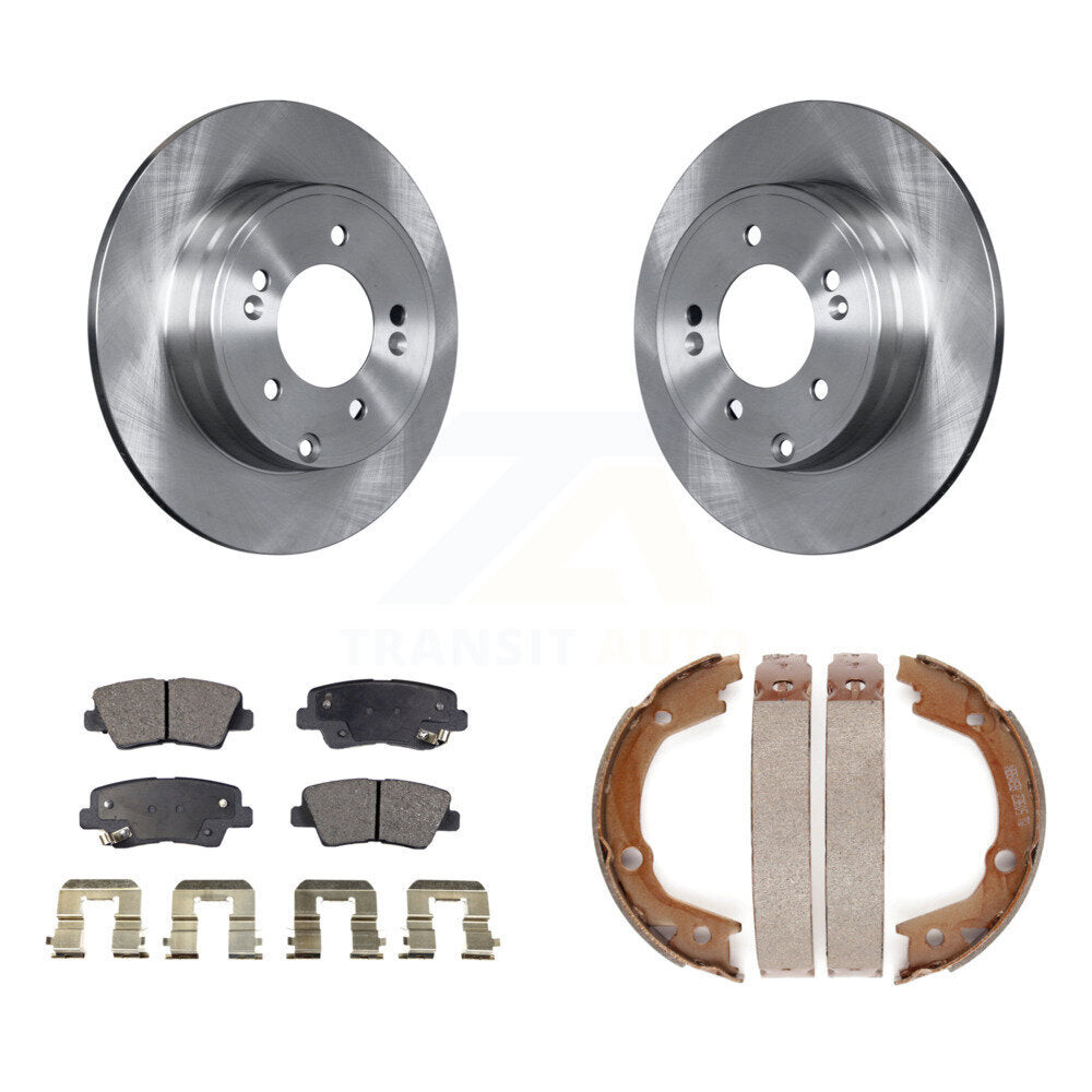 Transit Auto K8T-105518 Disc Brake Kit for 2008-2010 Hyundai Sonata - Rear product image