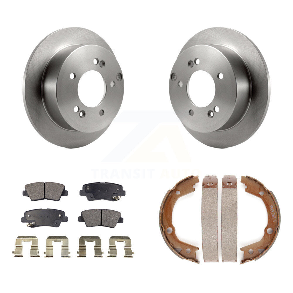 Transit Auto K8T-105519 Disc Brake Kit for 2008-2010 Hyundai Sonata - Rear product image