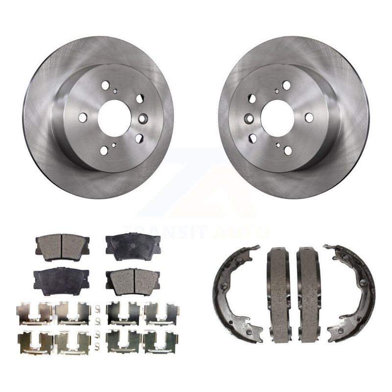 Transit Auto K8T-105521 Disc Brake Kit for 2012-2018 Lexus ES350, Lexus ES300h, Toyota Avalon & more - Rear product image