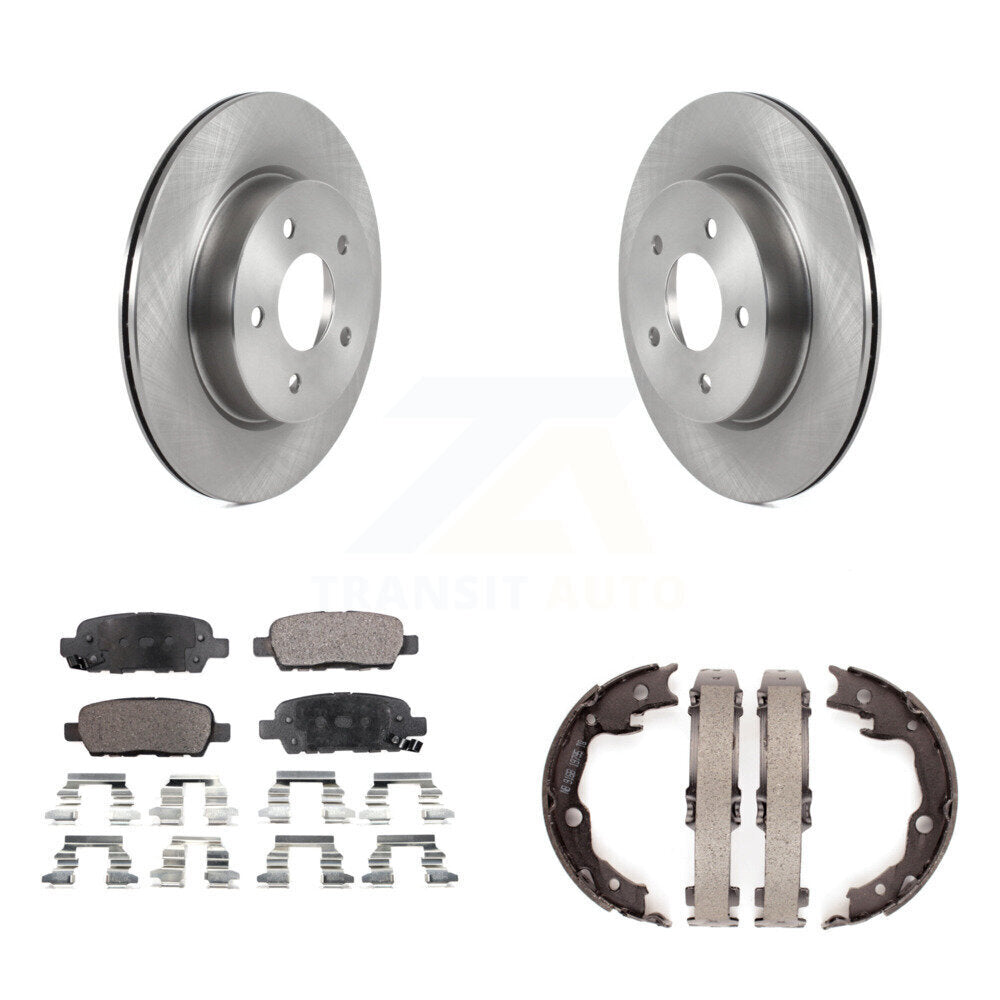 Transit Auto K8T-105531 Disc Brake Kit for 2017-2018 Nissan LEAF - Rear product image