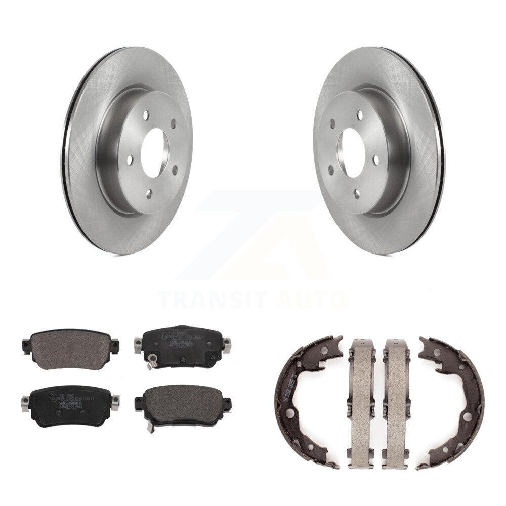 Transit Auto K8T-105534 Disc Brake Kit for 2018-2023 Nissan LEAF - Rear product image