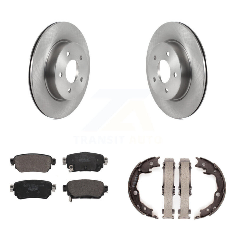 Transit Auto K8T-105534 Disc Brake Kit for 2018-2023 Nissan LEAF - Rear product image