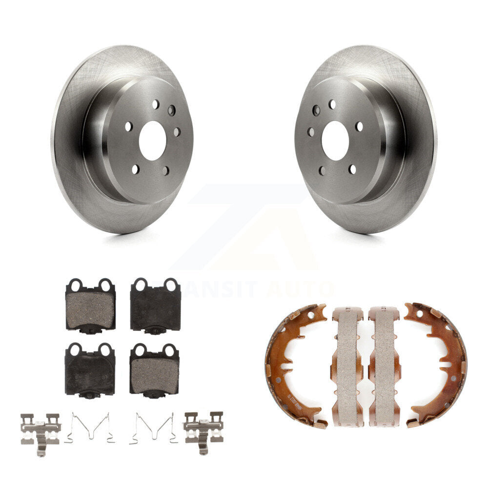 Transit Auto K8T-105548 Disc Brake Kit for 1998-2010 Lexus SC430, Lexus GS430, Lexus IS300 & more - Rear product image