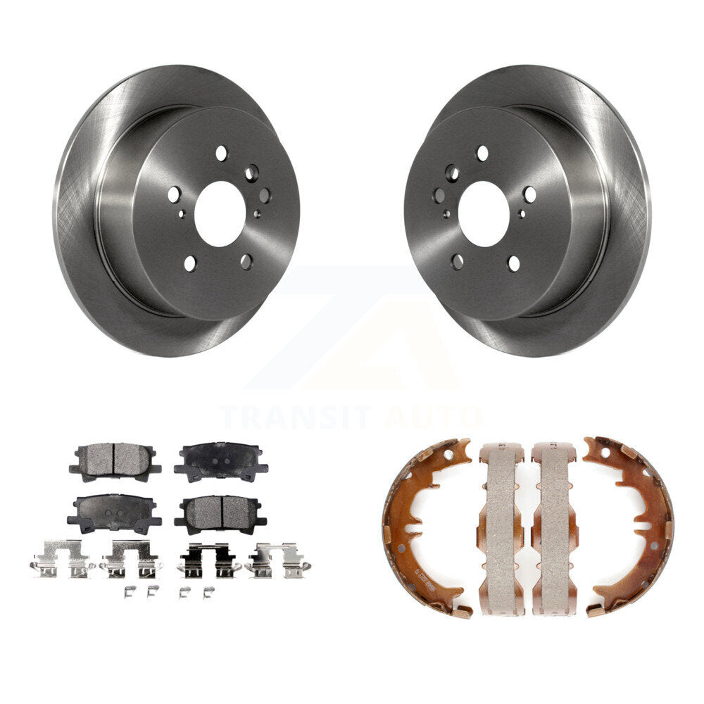 Transit Auto K8T-105550 Disc Brake Kit for 2004-2009 Lexus RX350, Lexus RX400h, Lexus RX330 & more - Rear product image