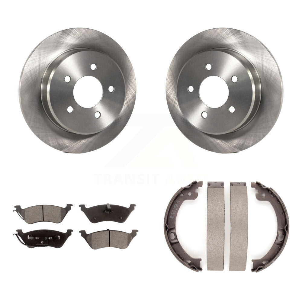 Transit Auto K8T-105555 Disc Brake Kit for 2001-2007 Chrysler Voyager, Chrysler Town & Country, Dodge Caravan & more - Rear product image
