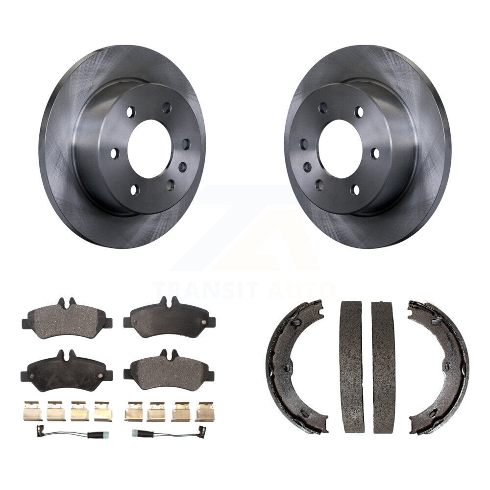 Transit Auto K8T-105556 Disc Brake Kit for 2007-2018 Mercedes-Benz Sprinter 2500, Dodge Sprinter 2500, Dodge Sprinter 3500 & more - Rear product image