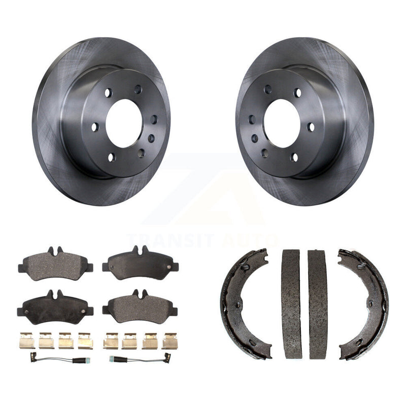 Transit Auto K8T-105556 Disc Brake Kit for 2007-2018 Mercedes-Benz Sprinter 2500, Dodge Sprinter 2500, Dodge Sprinter 3500 & more - Rear product image