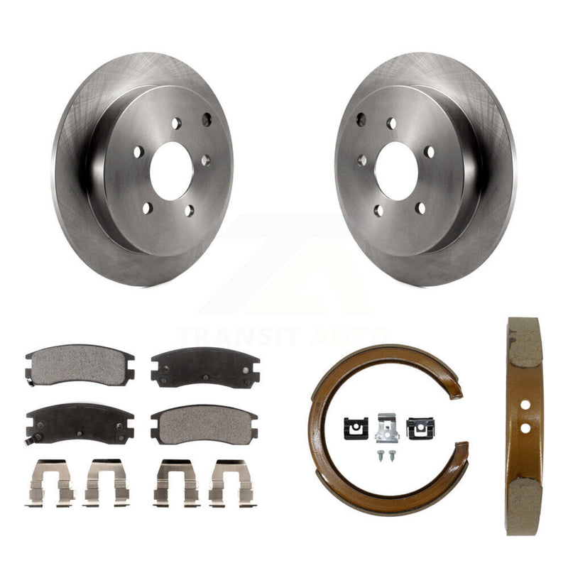 Transit Auto K8T-105568 Disc Brake Kit for 2001-2007 Buick Rendezvous, Chevrolet Venture, Oldsmobile Silhouette & more - Rear product image