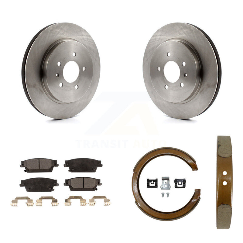 Transit Auto K8T-105572 Disc Brake Kit for 2006-2011 Cadillac STS, Cadillac CTS - Rear product image