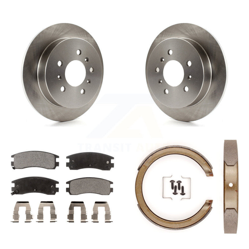 Transit Auto K8T-105573 Disc Brake Kit for 1997-2010 Chevrolet Impala, Buick Century, Oldsmobile Alero & more - Rear product image