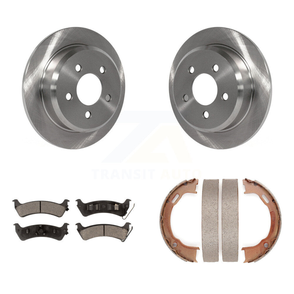 Transit Auto K8T-105578 Disc Brake Kit for 1994-1998 Jeep Grand Cherokee - Rear product image