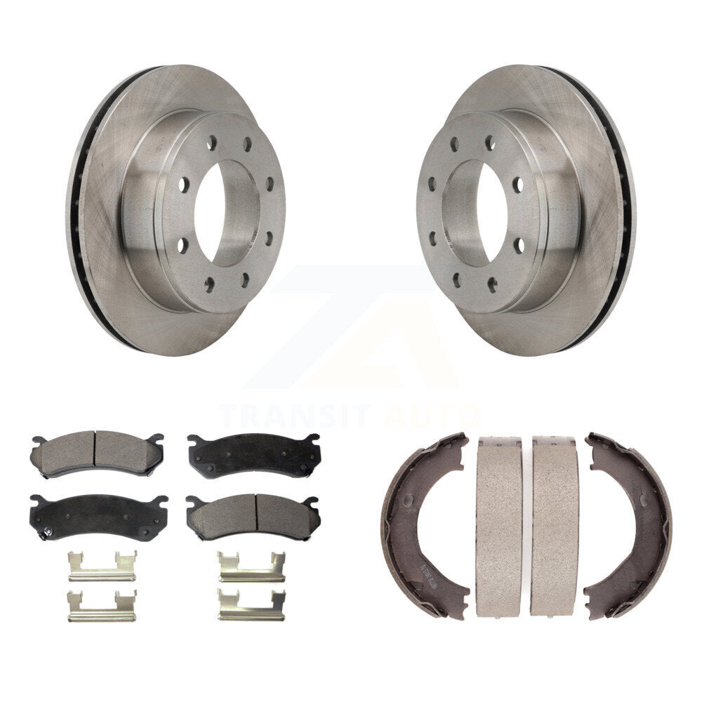 Transit Auto K8T-105586 Disc Brake Kit for 1999-2009 Chevrolet Silverado 1500 HD Classic, Chevrolet Suburban 2500, GMC Sierra 1500 HD Classic & more - Rear product image