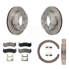 Transit Auto K8T-105588 Disc Brake Kit for 2001-2006 Chevrolet Silverado 1500 HD, GMC Sierra 1500 HD, GMC Sierra 2500 & more - Rear product image