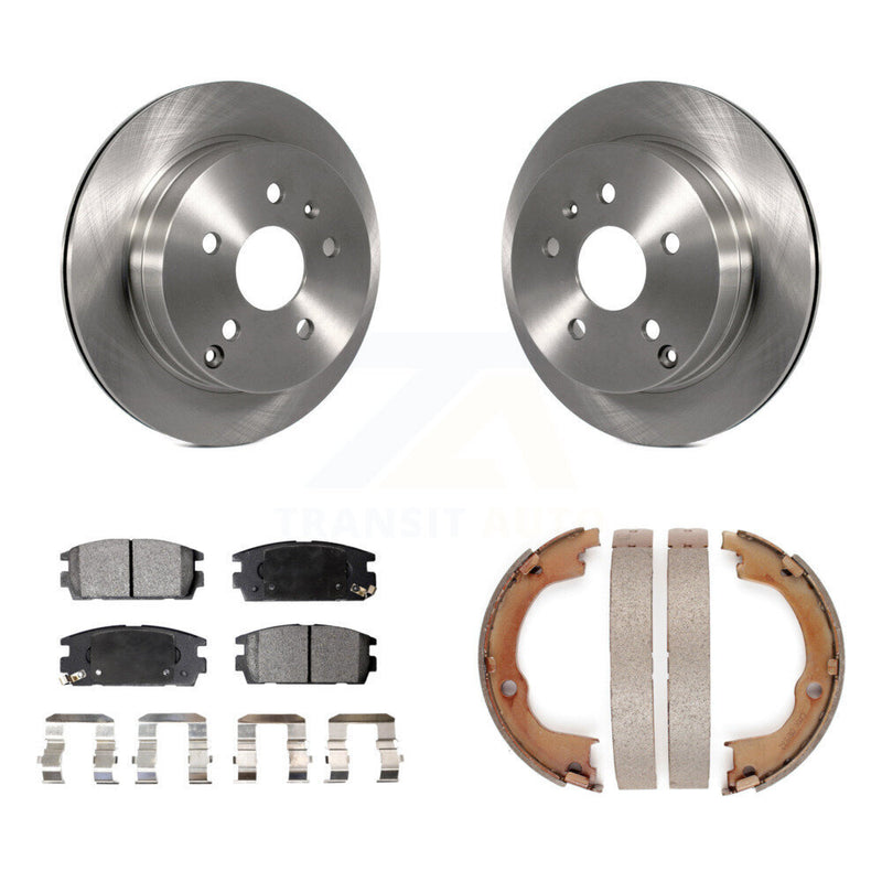 Transit Auto K8T-105598 Disc Brake Kit for 2010-2017 Chevrolet Equinox, GMC Terrain - Rear product image
