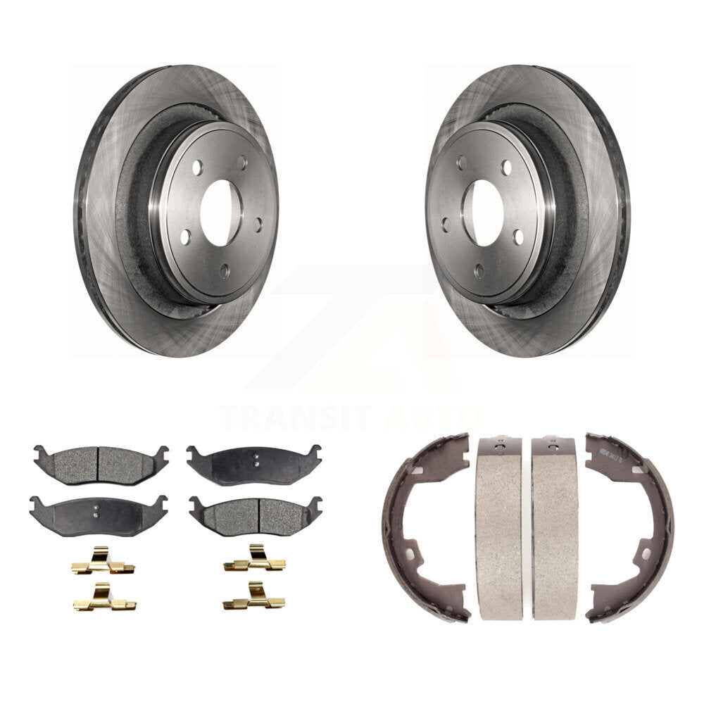 Transit Auto K8T-105602 Disc Brake Kit for 2007-2008 Dodge Ram 1500 - Rear product image