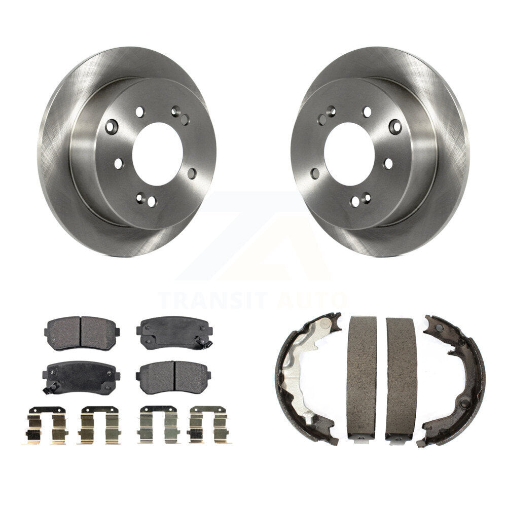 Transit Auto K8T-105604 Disc Brake Kit for 2010-2013 Kia Forte, Kia Forte Koup - Rear product image