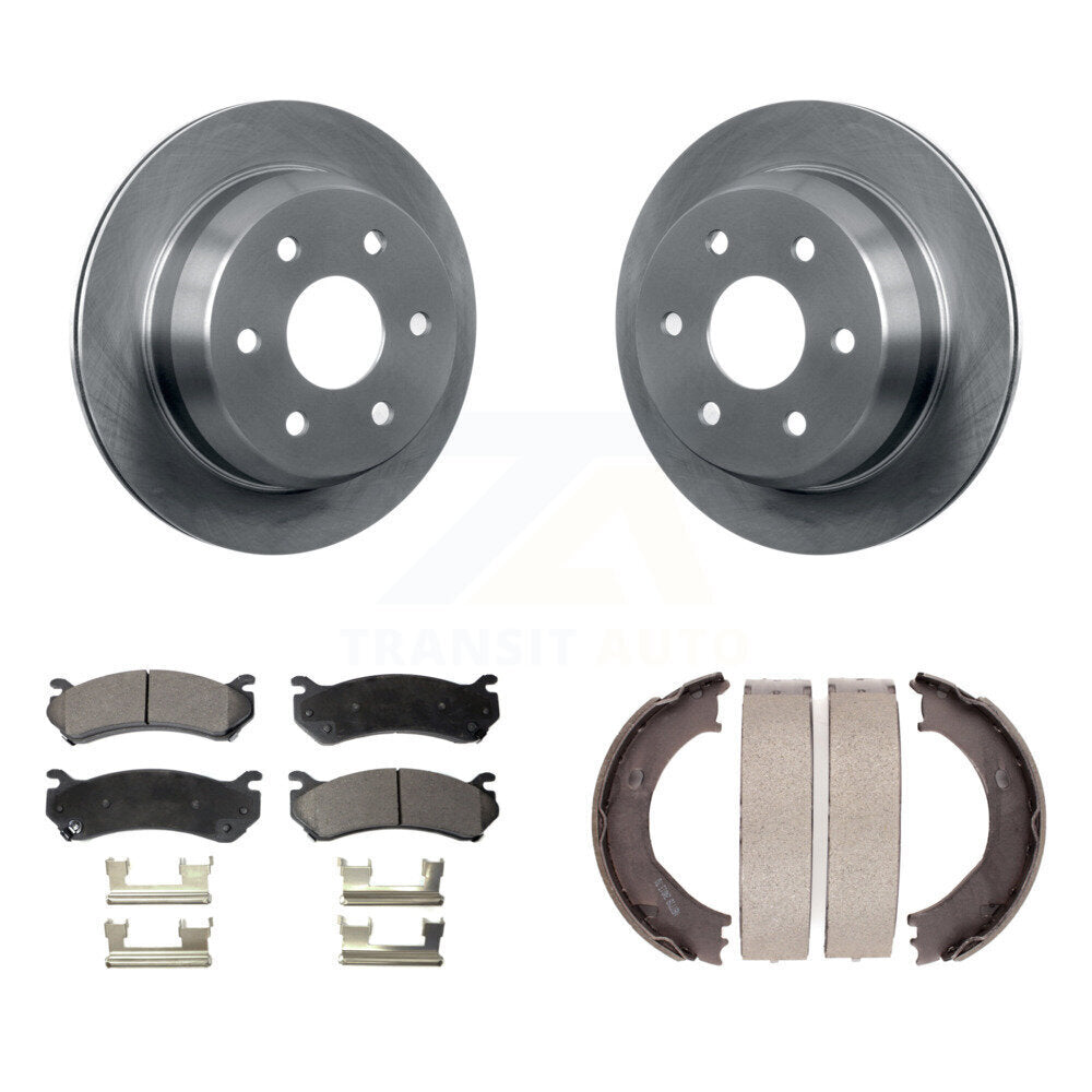 Transit Auto K8T-105623 Disc Brake Kit for 2003 Chevrolet Silverado 2500, Chevrolet Silverado 2500 HD, GMC Sierra 2500 - Rear product image