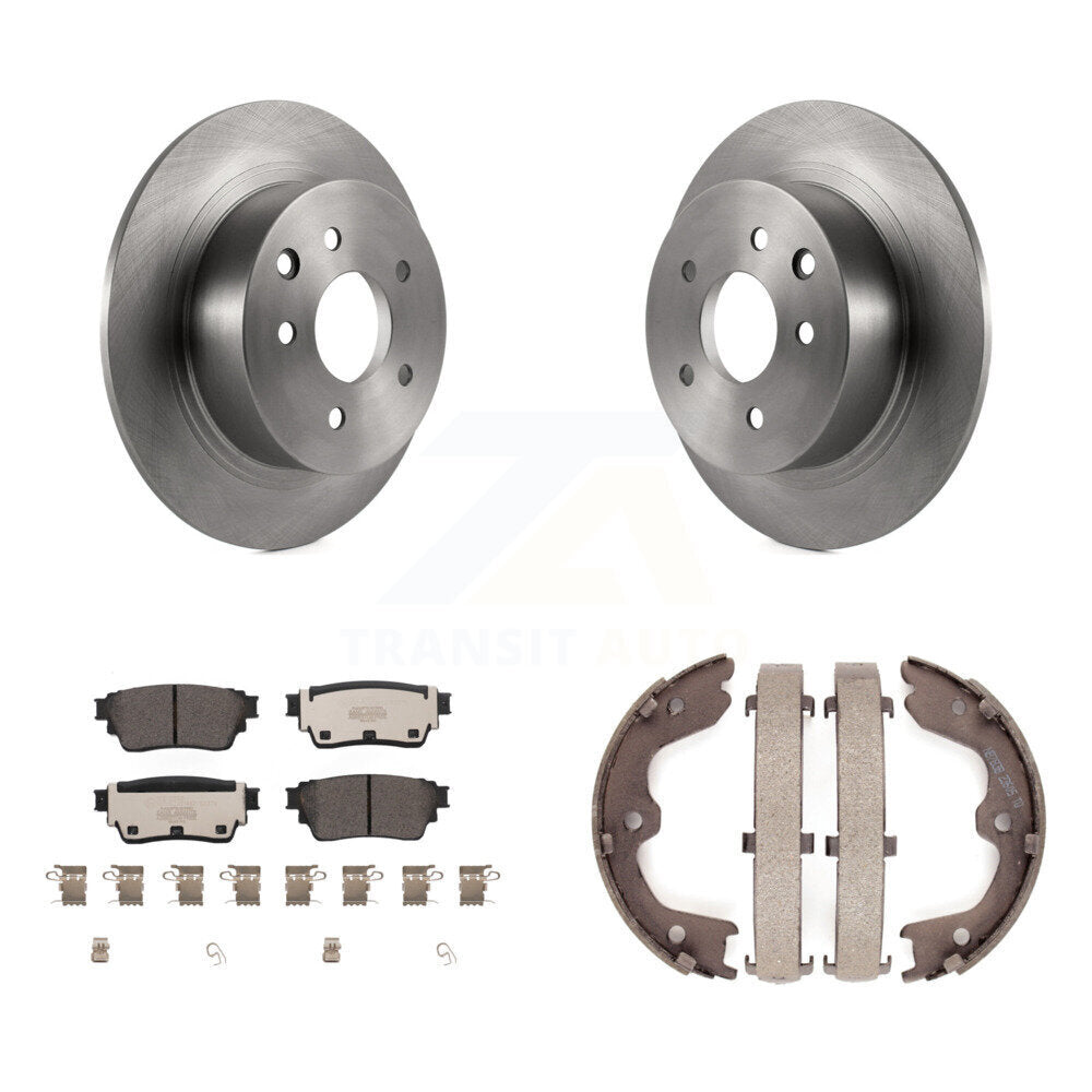 Transit Auto K8T-105634 Disc Brake Kit for 2019 Nissan Altima - Rear product image