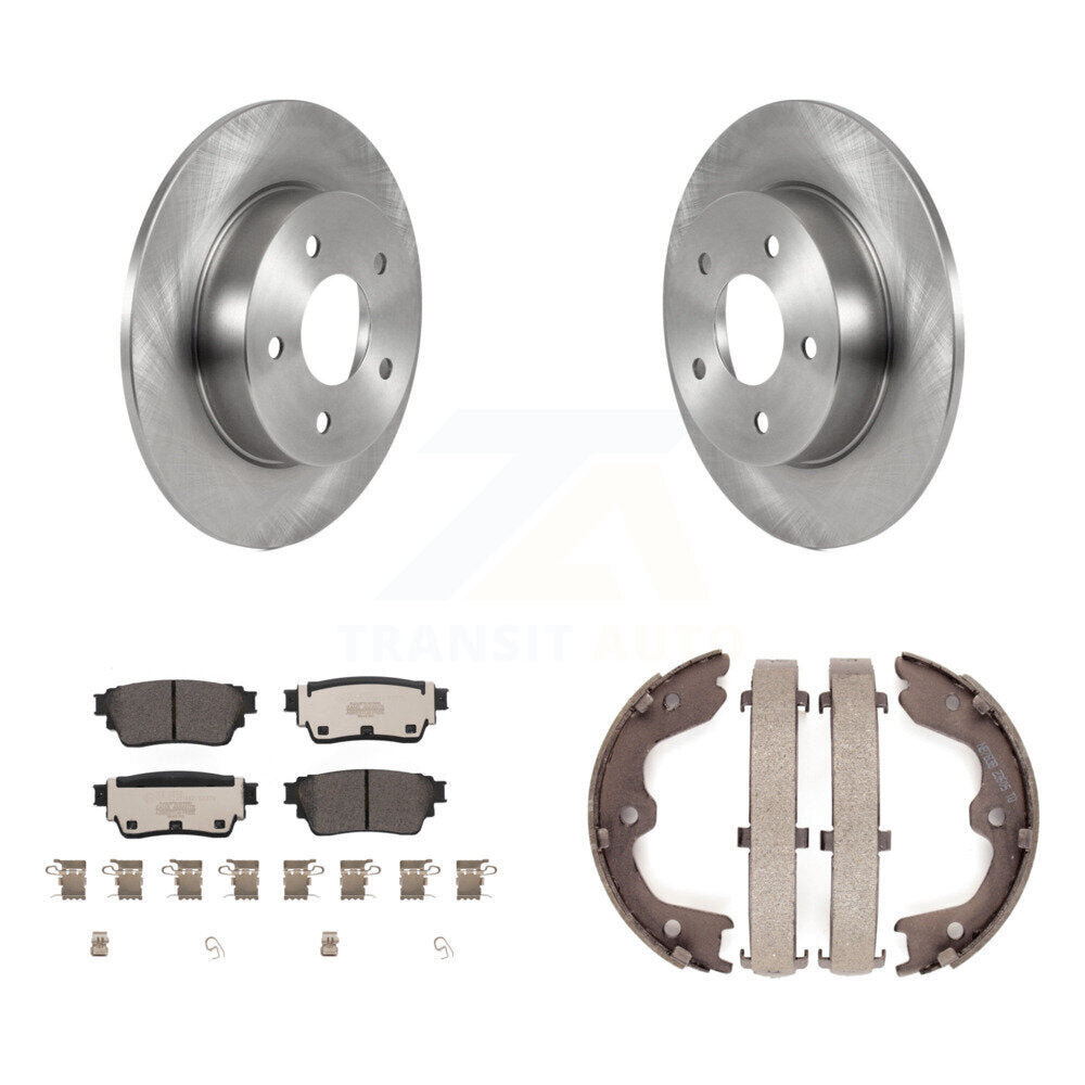 Transit Auto K8T-105635 Disc Brake Kit for 2019-2023 Nissan Altima - Rear product image