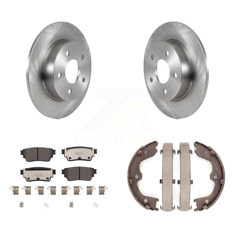 Transit Auto K8T-105635 Disc Brake Kit for 2019-2023 Nissan Altima - Rear product image