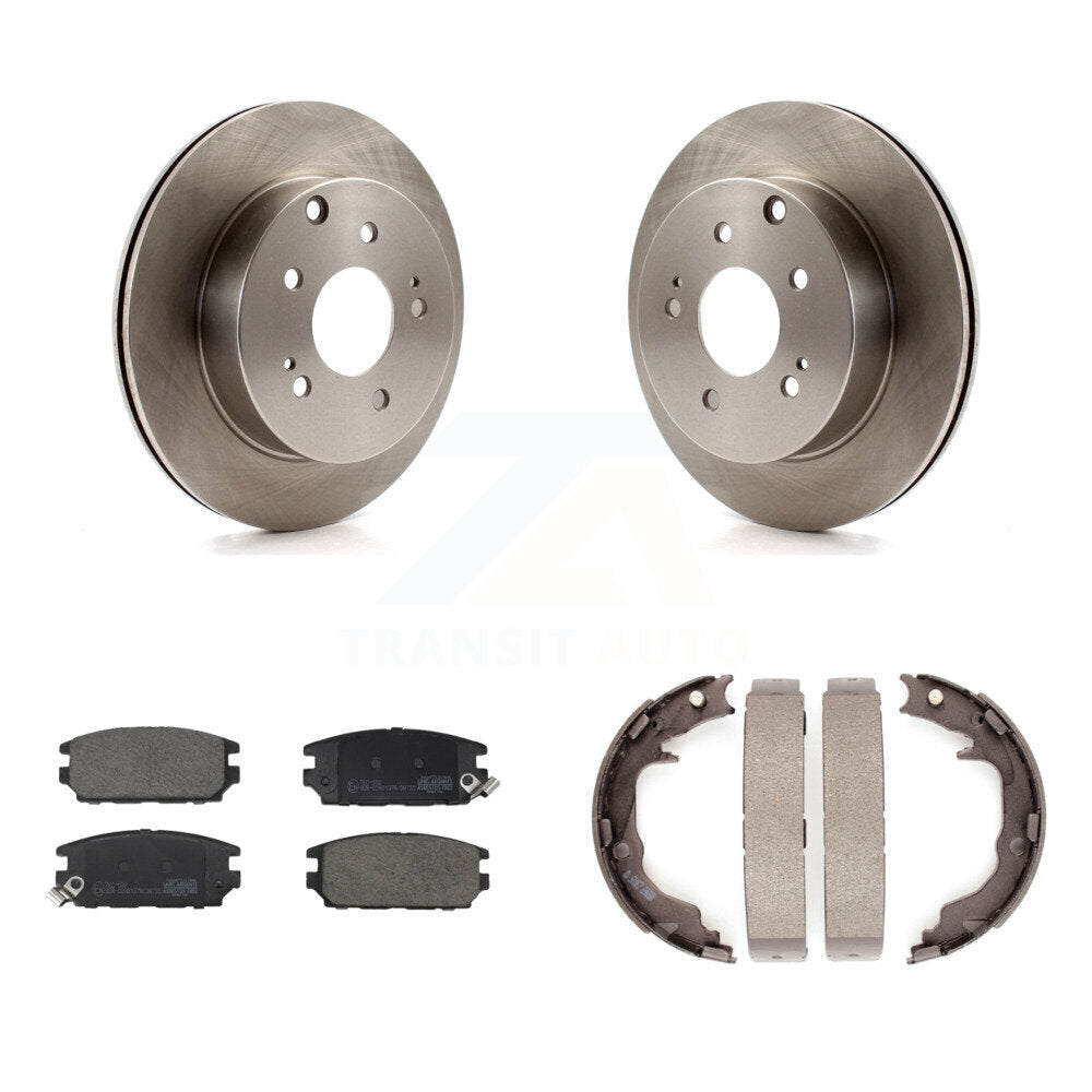 Transit Auto K8T-105638 Disc Brake Kit for 2006-2012 Mitsubishi Galant, Mitsubishi Eclipse - Rear product image