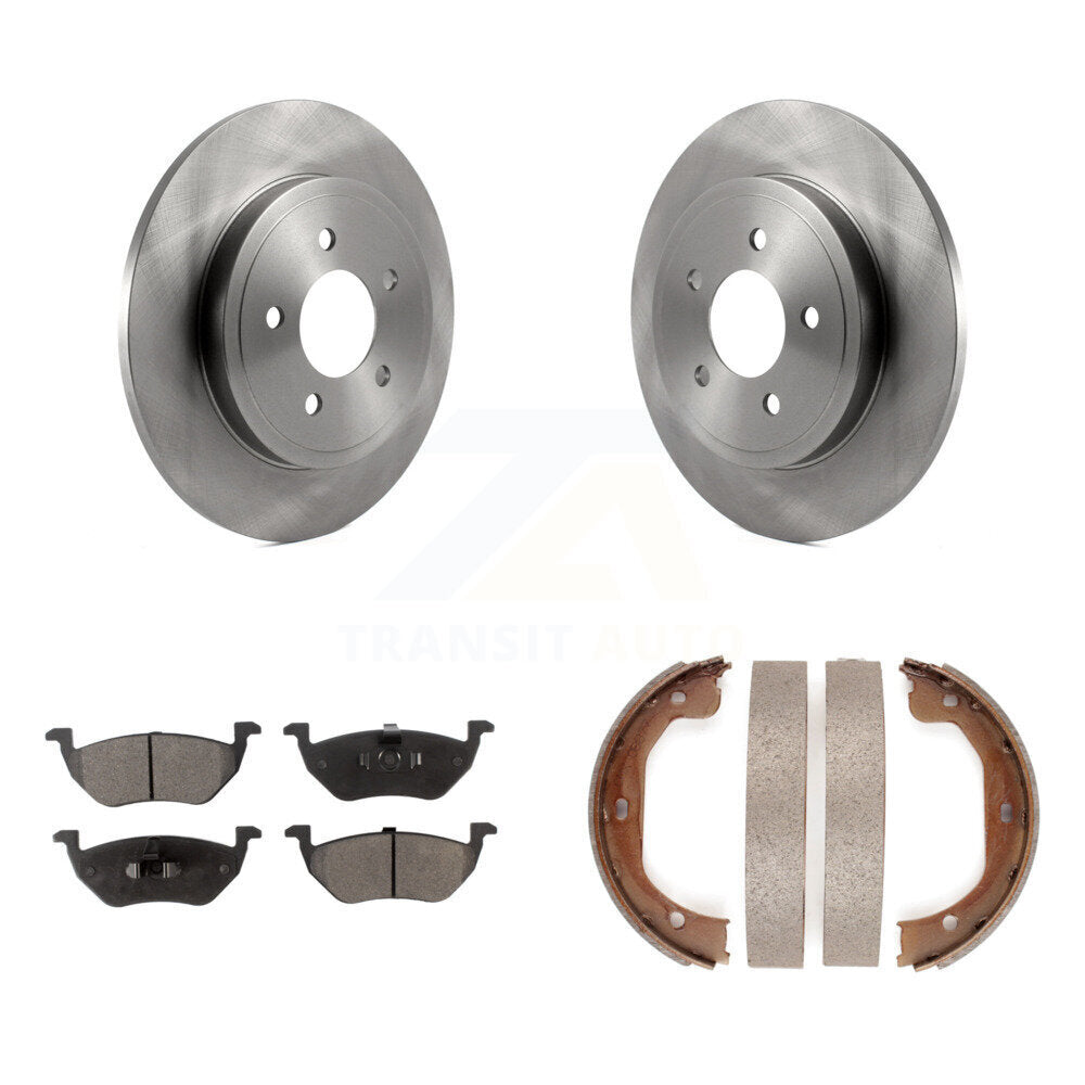 Transit Auto K8T-105640 Disc Brake Kit for 2005-2011 Mazda Tribute, Mercury Mariner, Ford Escape - Rear product image