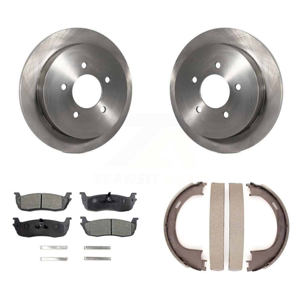 Transit Auto K8T-105646 Disc Brake Kit for 1998-2004 Ford F-150 Heritage, Lincoln Blackwood, Ford Expedition & more - Rear product image