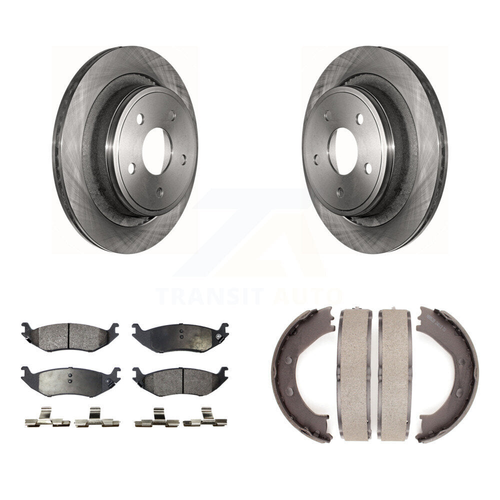 Transit Auto K8T-105663 Disc Brake Kit for 2002-2004 Dodge Ram 1500 - Rear product image