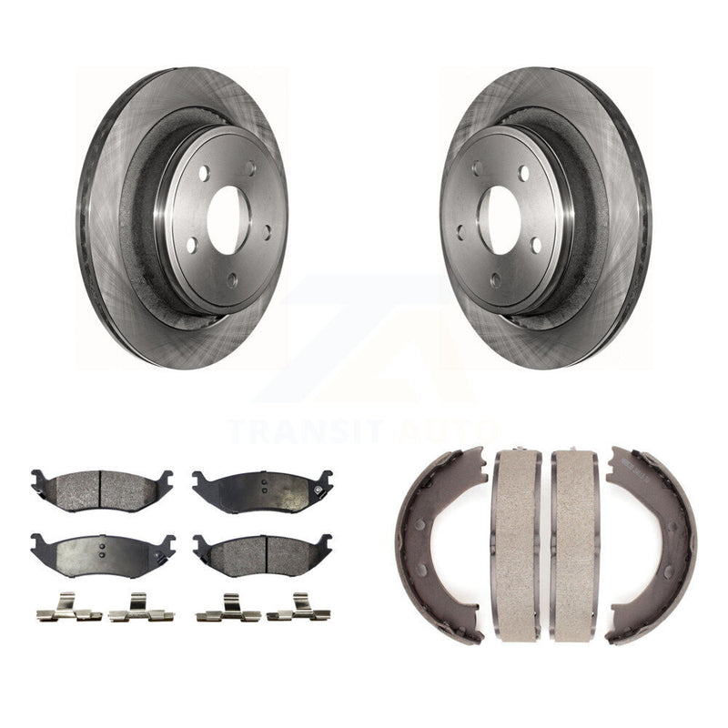 Transit Auto K8T-105663 Disc Brake Kit for 2002-2004 Dodge Ram 1500 - Rear product image