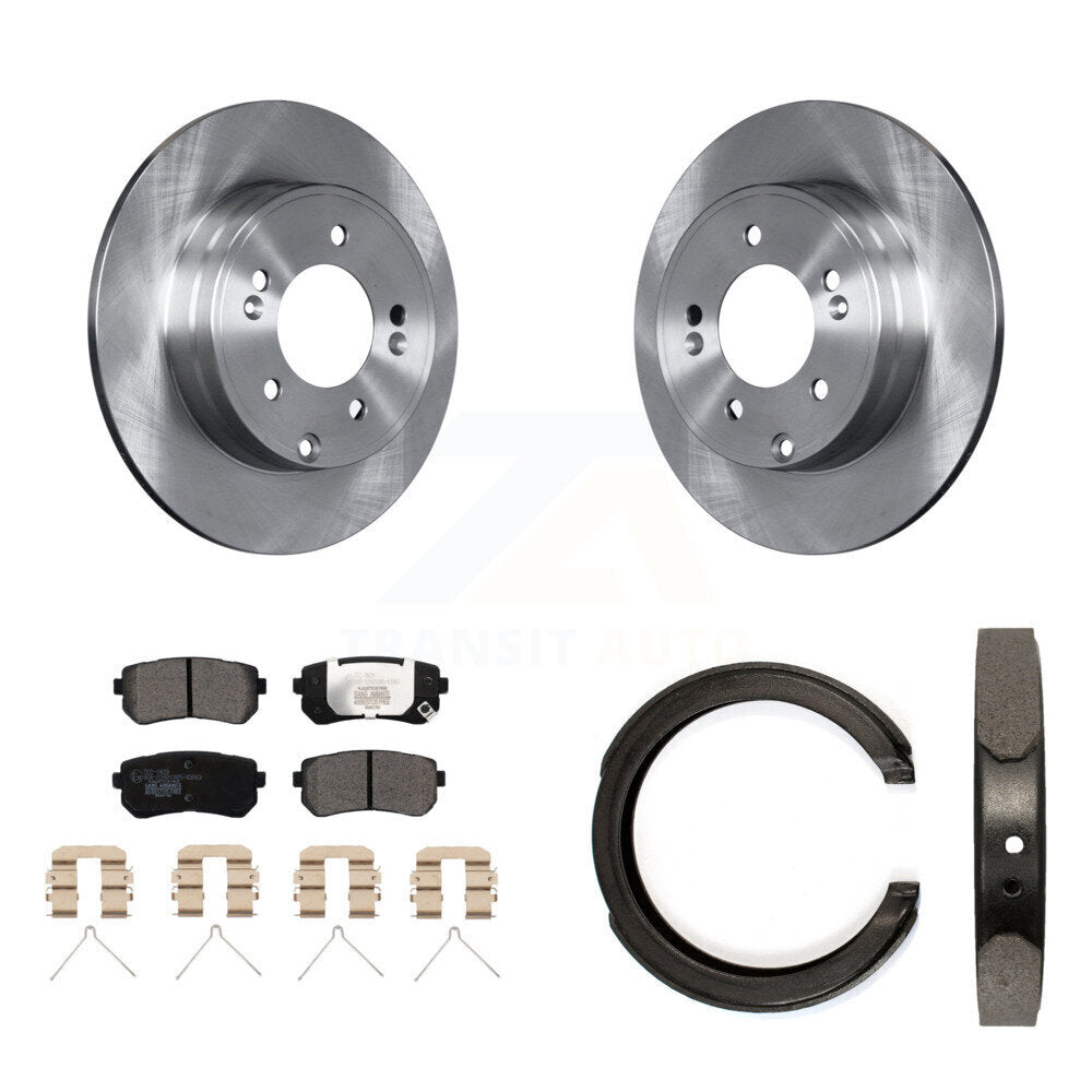 Transit Auto K8T-105672 Disc Brake Kit for 2016-2020 Kia Optima - Rear product image