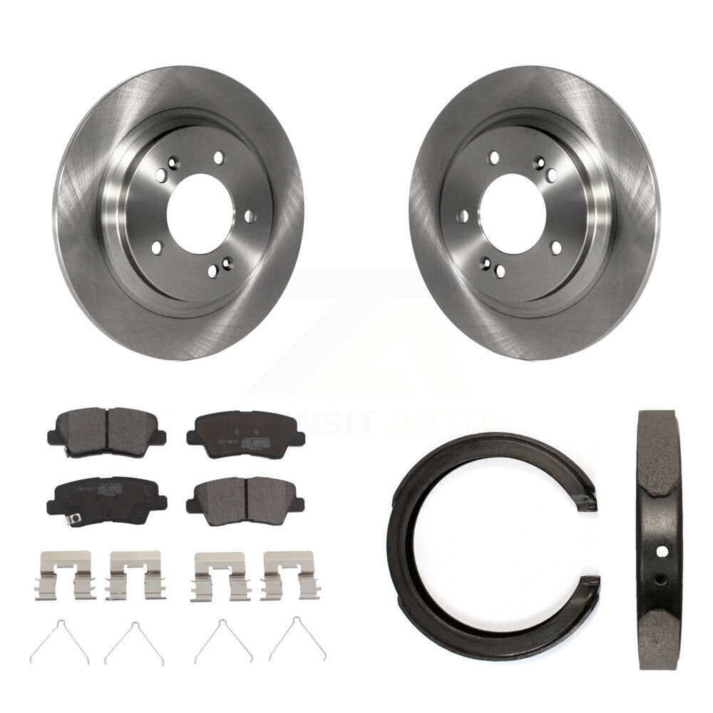 Transit Auto K8T-105674 Disc Brake Kit for 2016 Kia Optima - Rear product image