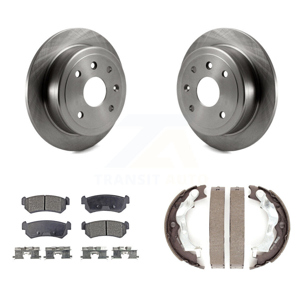 Transit Auto K8T-105683 Disc Brake Kit for 2004-2006 Suzuki Reno, Suzuki Forenza - Rear product image