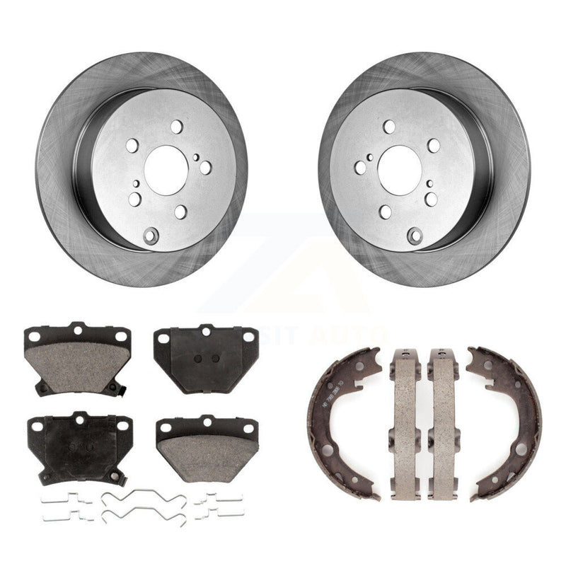 Transit Auto K8T-105692 Disc Brake Kit for 2000-2008 Pontiac Vibe, Toyota Corolla, Toyota Matrix & more - Rear product image