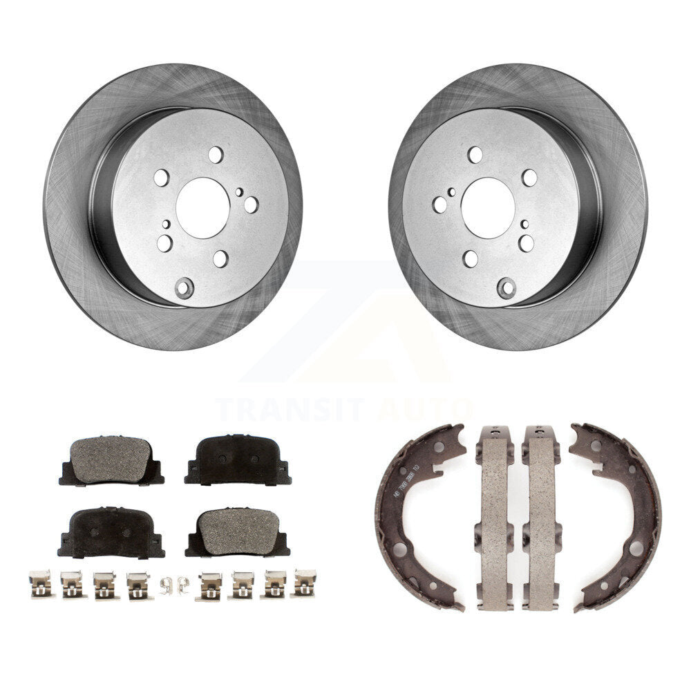 Transit Auto K8T-105693 Disc Brake Kit for 2005-2010 Scion tC - Rear product image