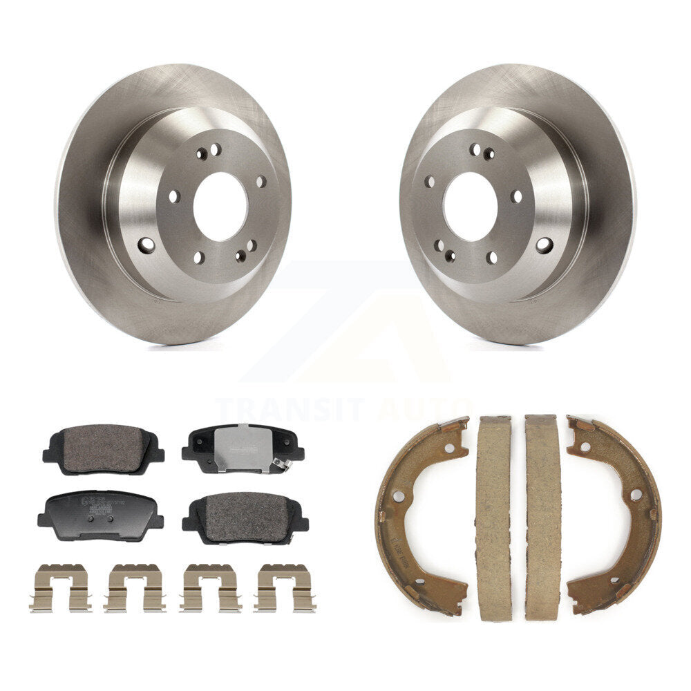 Transit Auto K8T-105697 Disc Brake Kit for 2010-2013 Kia Sorento, Hyundai Santa Fe - Rear product image