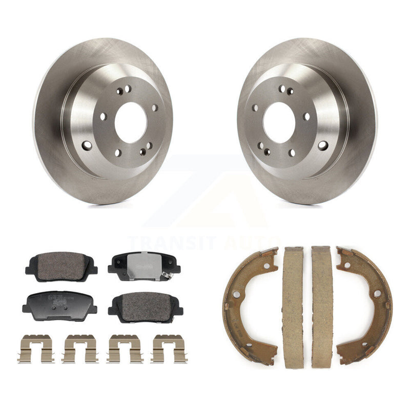 Transit Auto K8T-105697 Disc Brake Kit for 2010-2013 Kia Sorento, Hyundai Santa Fe - Rear product image