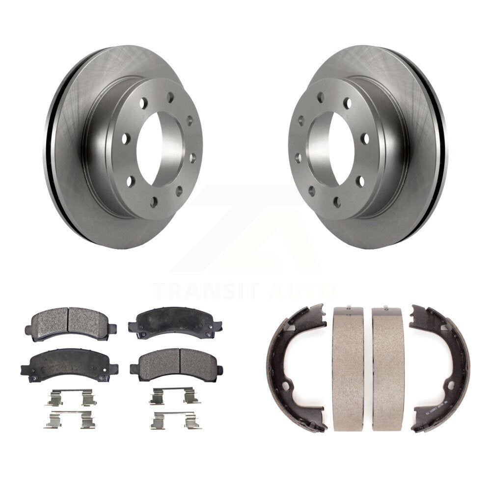 Transit Auto K8T-105698 Disc Brake Kit for 2008-2020 GMC Savana 2500, Chevrolet Express 2500, Chevrolet Express 3500 & more - Rear product image