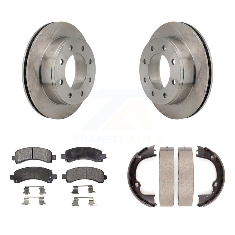 Transit Auto K8T-105706 Disc Brake Kit for 2009-2014 Chevrolet Express 3500, Chevrolet Express 2500, GMC Savana 2500 - Rear product image
