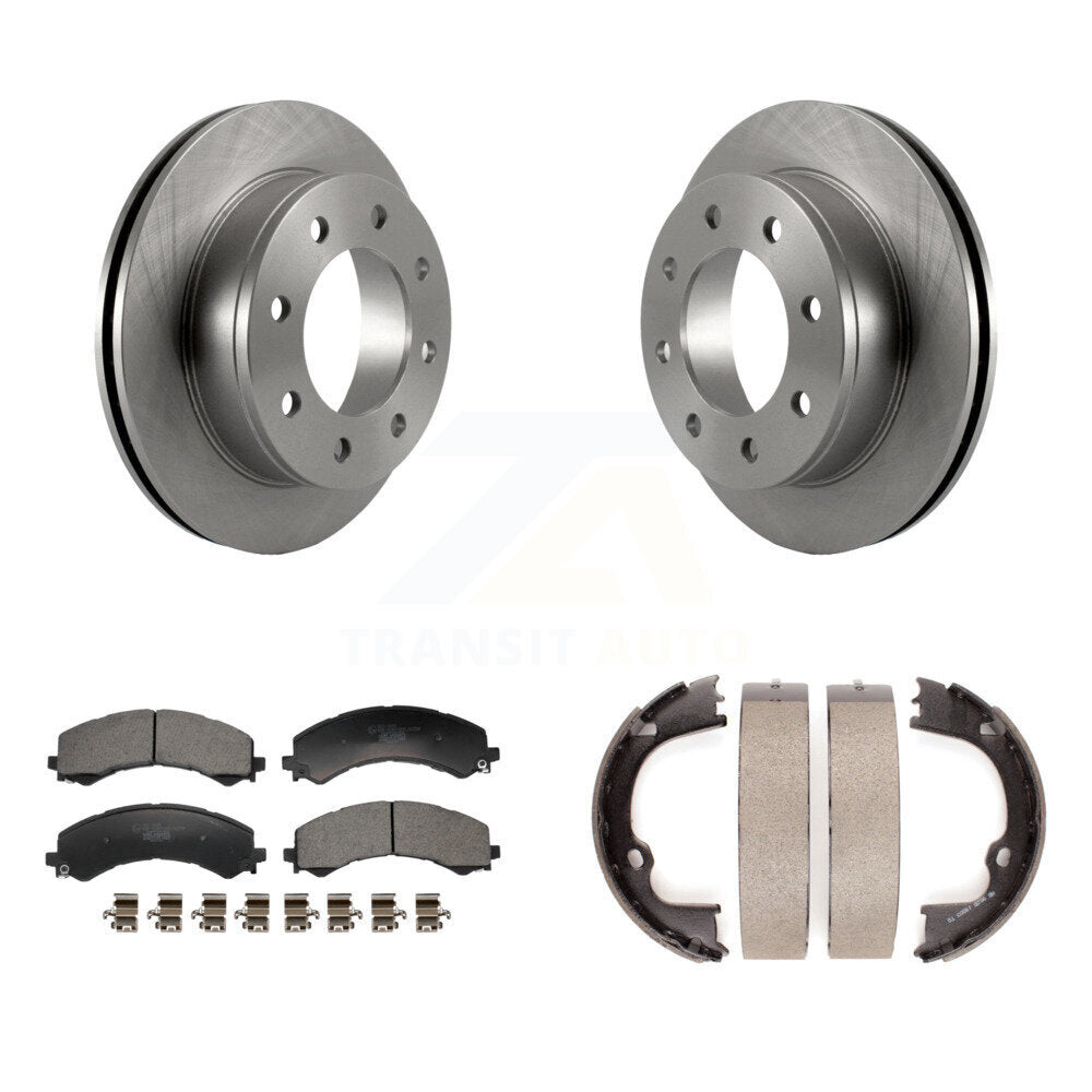 Transit Auto K8T-105708 Disc Brake Kit for 2021-2024 Chevrolet Express 2500, GMC Savana 2500 - Rear product image