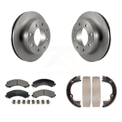 Transit Auto K8T-105708 Disc Brake Kit for 2021-2024 Chevrolet Express 2500, GMC Savana 2500 - Rear product image