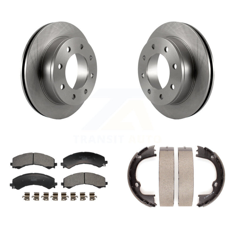 Transit Auto K8T-105708 Disc Brake Kit for 2021-2024 Chevrolet Express 2500, GMC Savana 2500 - Rear product image
