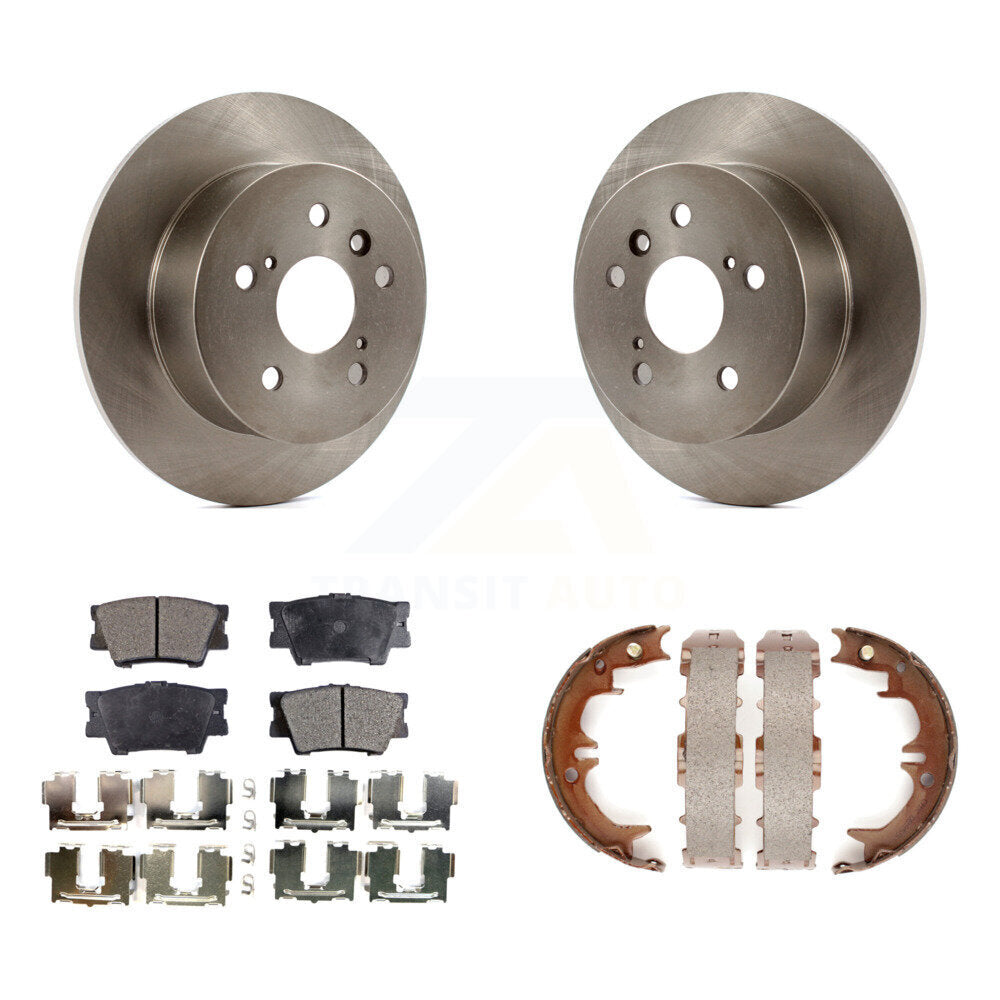 Transit Auto K8T-105710 Disc Brake Kit for 2007-2012 Toyota Avalon, Lexus ES350, Toyota Camry - Rear product image
