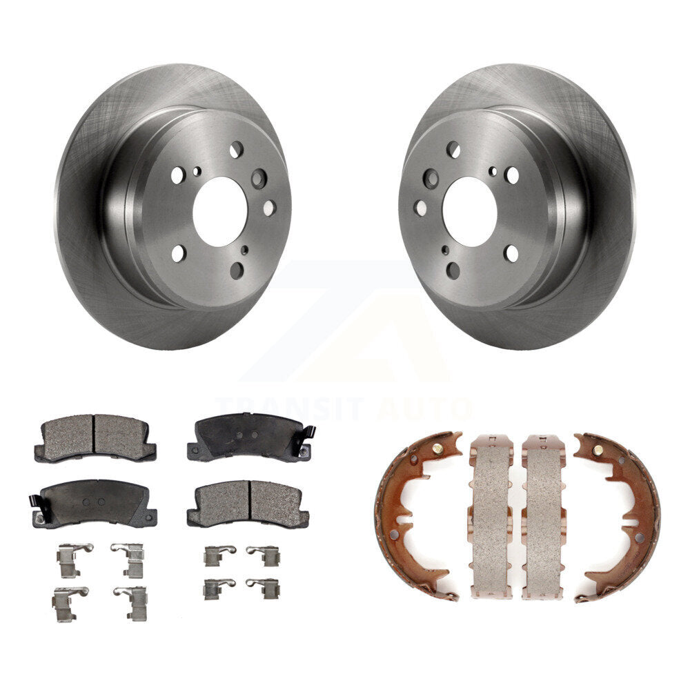 Transit Auto K8T-105715 Disc Brake Kit for 1992-2000 Toyota Solara, Lexus ES300, Toyota Camry - Rear product image