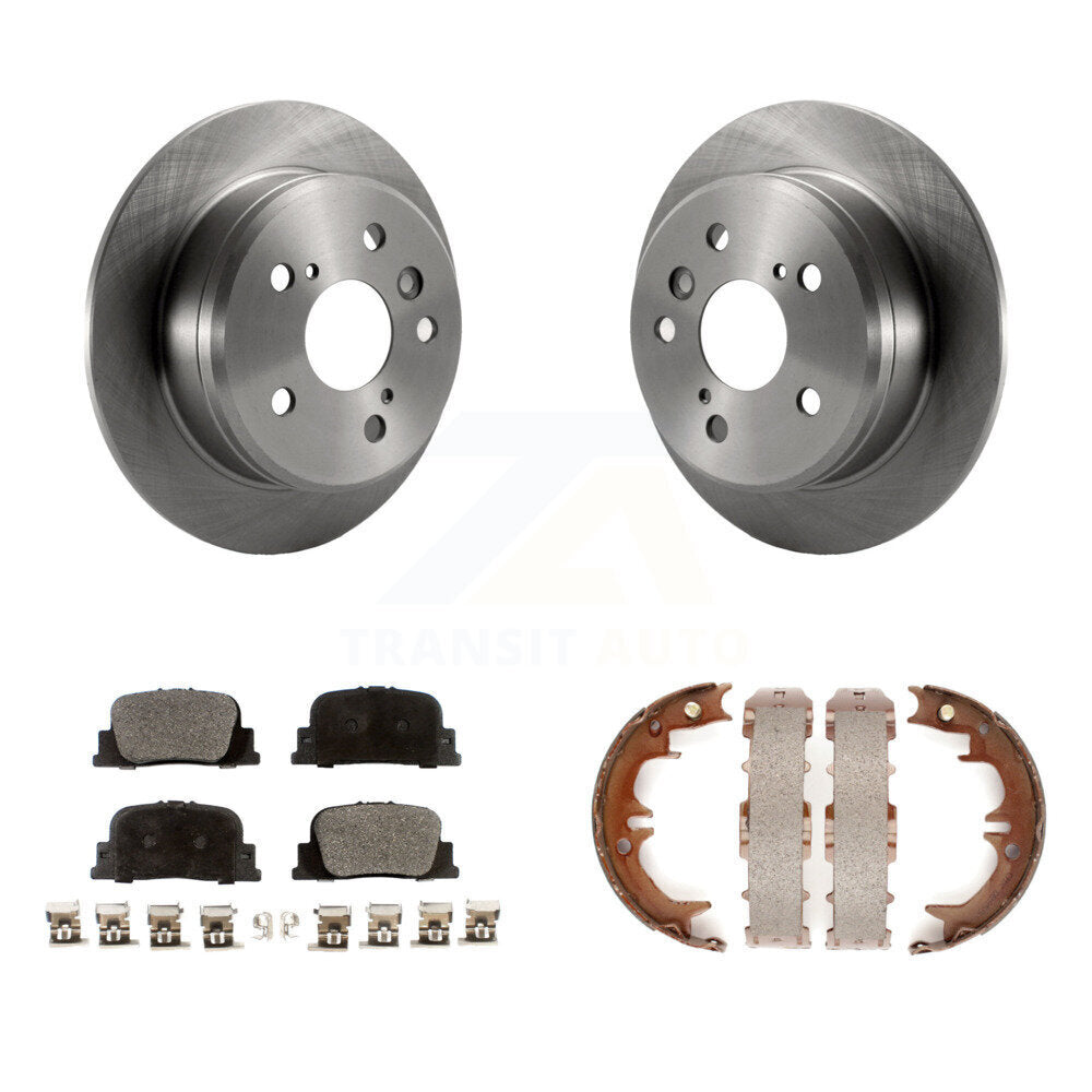 Transit Auto K8T-105716 Disc Brake Kit for 1999-2001 Lexus ES300, Toyota Camry - Rear product image