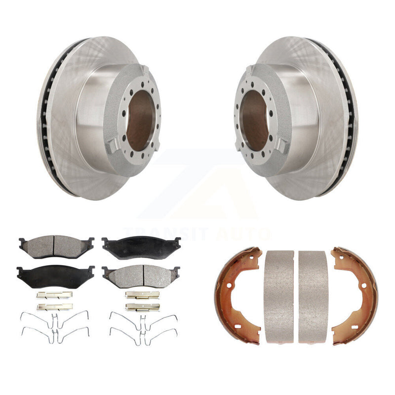 Transit Auto K8T-105721 Disc Brake Kit for 2005-2016 Ford F-450 Super Duty, Ford F-550 Super Duty, Ford LCF - Rear product image