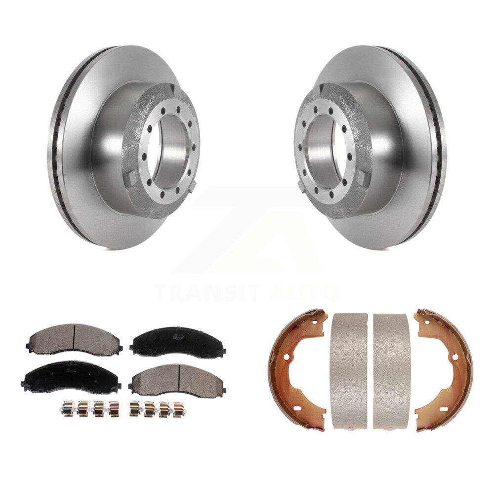 Transit Auto K8T-105733 Disc Brake Kit for 2017-2022 Ford F-600 Super Duty, Ford F-450 Super Duty, Ford F-550 Super Duty - Rear product image