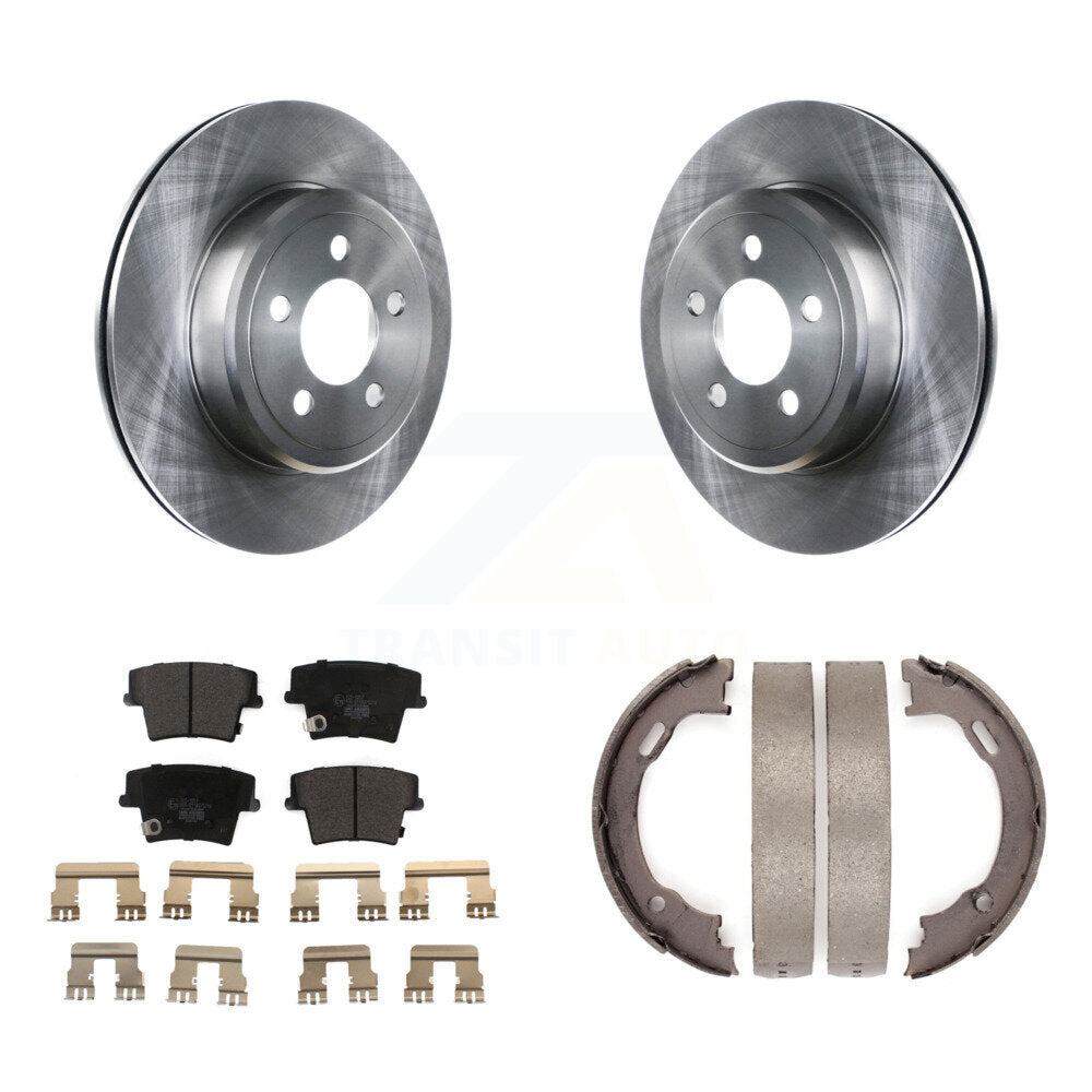 Transit Auto K8T-105734 Disc Brake Kit for 2005-2021 Dodge Challenger, Dodge Charger, Chrysler 300 & more - Rear product image