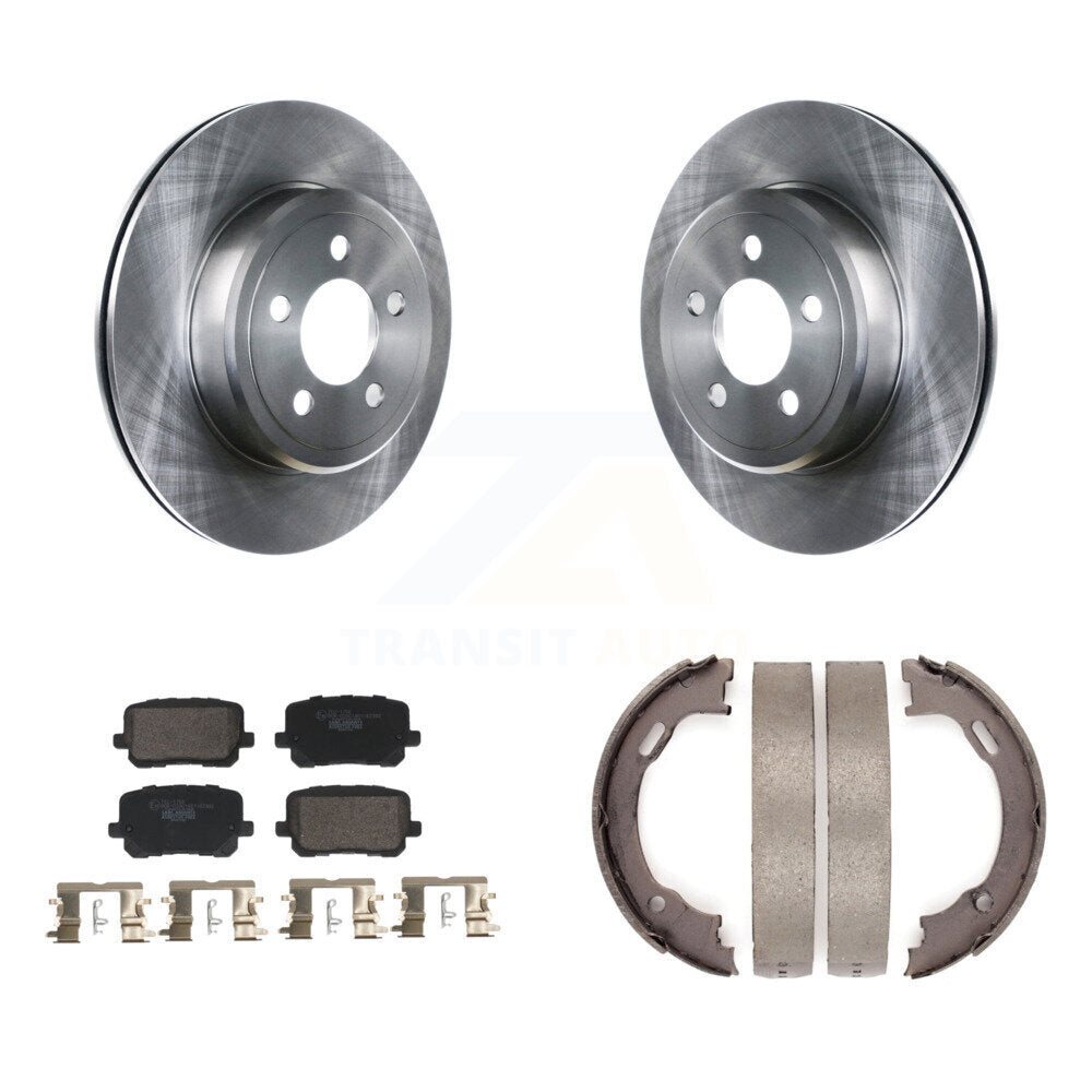Transit Auto K8T-105743 Disc Brake Kit for 2017-2018 Dodge Charger - Rear product image